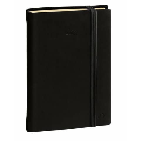 Agenda settimanale 2024 Quo Vadis Affari Prestige Silk 10x15 cm nero 28596124MQ